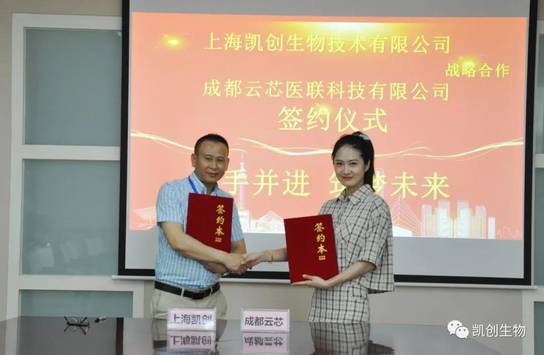 dcbox小金库官网与云芯医联合作协议签约现场